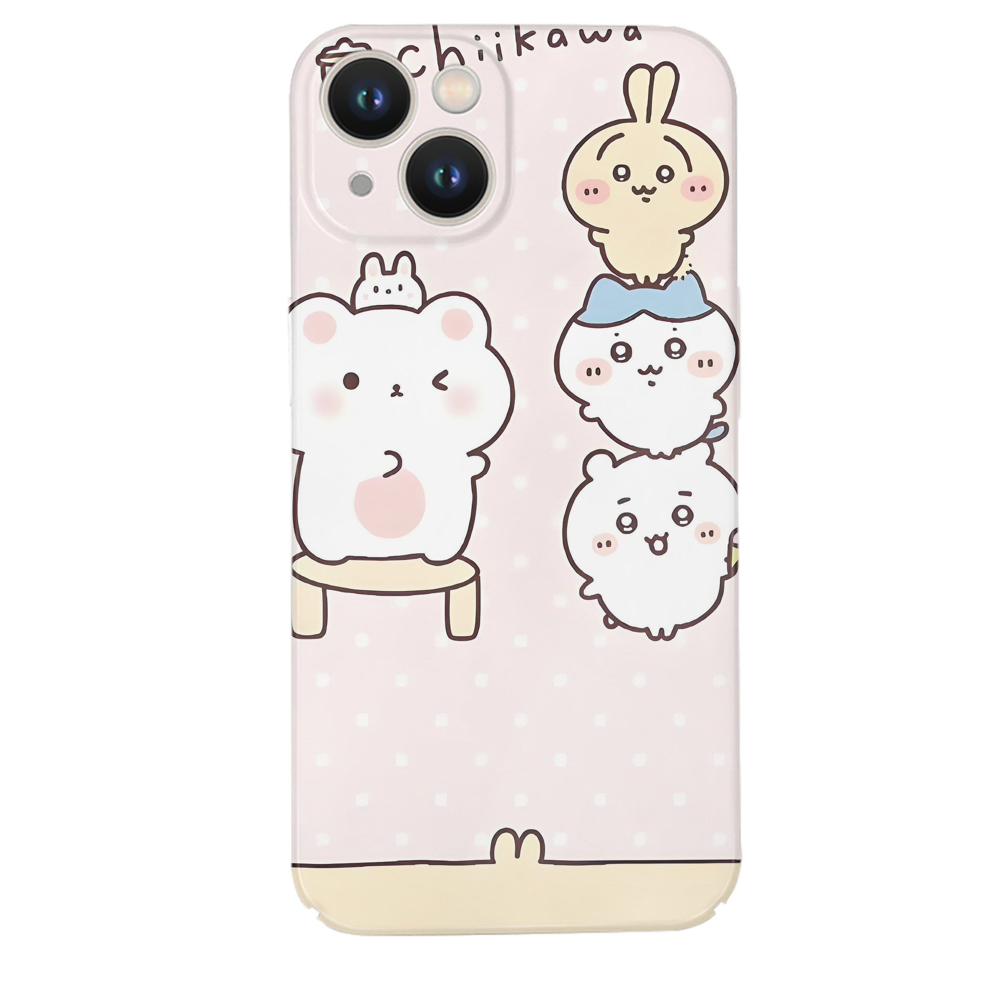 （画像用） ちいかわ Chii-kawa 【iPhone 14シリーズ対応】ハードケース